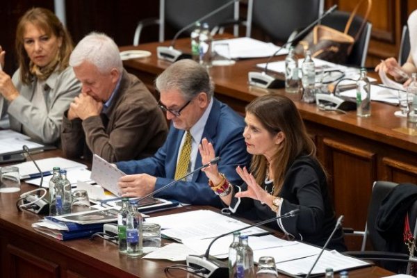 Luz verde definitiva del Cabildo a la revisión parcial del Plan Territorial Especial que ordena el corredor del tren que unirá la capital y el sur