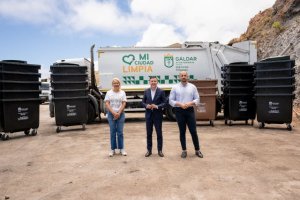 G&aacute;ldar recibe 310 nuevos contenedores para su instalaci&oacute;n en las pr&oacute;ximas semanas en el municipio