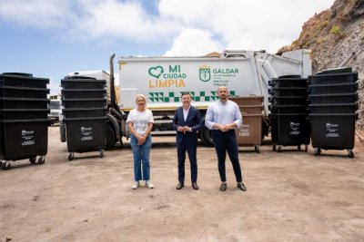 G&aacute;ldar recibe 310 nuevos contenedores para su instalaci&oacute;n en las pr&oacute;ximas semanas en el municipio