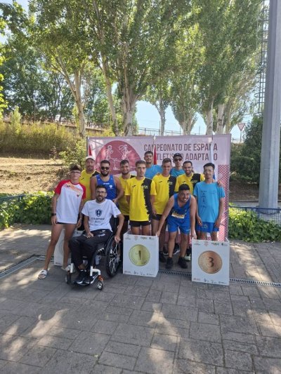 El atletismo grancanario suma un destacado medallero en el Campeonato de España de Clubes para Personas con Discapacidad 2026