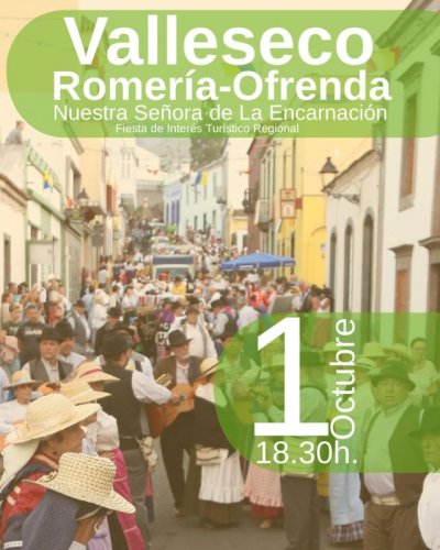 Orden de las carretas de la 48 edici&oacute;n de la Romer&iacute;a-Ofrenda de Valleseco