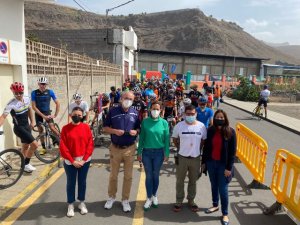 M&aacute;s de 250 ciclistas pasaron este s&aacute;bado por La Aldea en el &lsquo;Free Motion Desafi&oacute; La Tit&aacute;nica&rsquo;