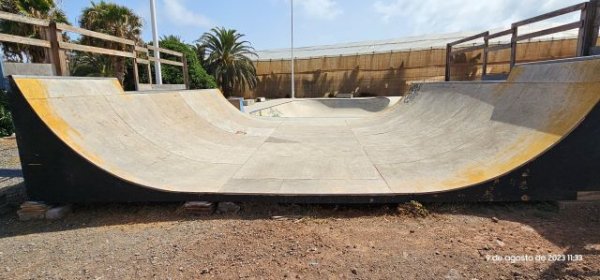 Gáldar: Pista de Skate &quot;Rayco Reyes Cazorla en el Agujero.