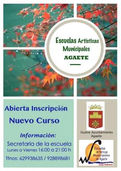 Agaete: Matrícula abierta de las Escuelas Artísticas Municipales &quot;Lucy Cabrera&quot;