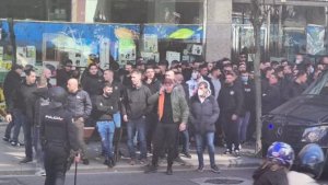 Varios aficionados del Celta son agredidos en los alrededores del estadio de Bala&iacute;dos