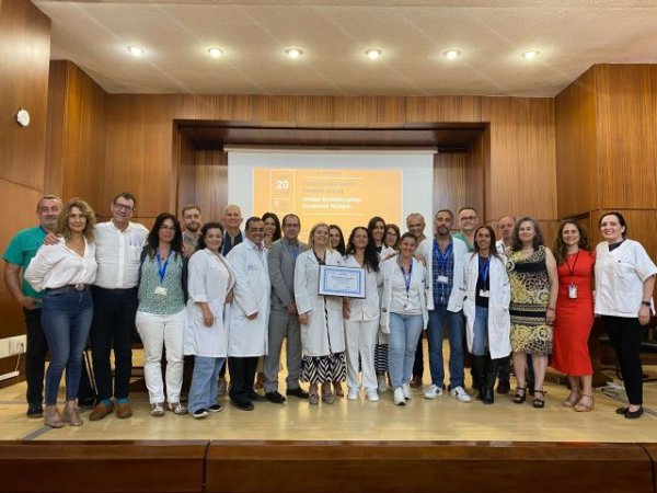 El Hospital La Candelaria, certificado a nivel nacional por su calidad en el trato a pacientes con esclerosis