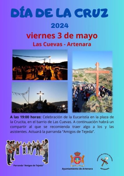 Artenara: El próximo viernes, 3 de mayo, se celebrará el Día de la Cruz