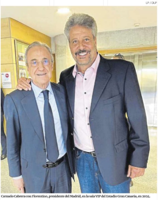 Entrevista: Carmelo Cabrera, exjugador canario de baloncesto &ldquo;No he conocido un presidente con tantos &eacute;xitos como Florentino&rdquo;