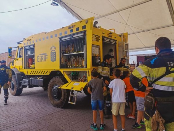 Los EIRIF de La Palma conciencian a los m&aacute;s peque&ntilde;os sobre la prevenci&oacute;n de incendios en verano