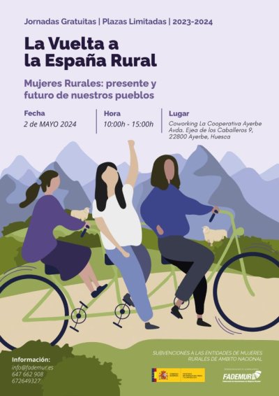 FADEMUR lleva 'La Vuelta a la Espa&ntilde;a Rural' a Ayerbe (Huesca)