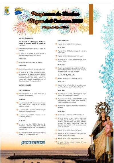 La Playa de La Aldea encara los d&iacute;as grandes de las fiestas en honor a Nuestra Se&ntilde;ora del Carmen