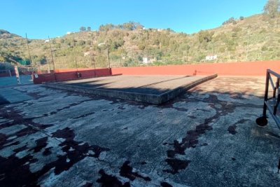 Valleseco avanza en la modernización de sus instalaciones deportivas con la renovación del alumbrado y el inicio de las obras en la cancha de Lanzarote