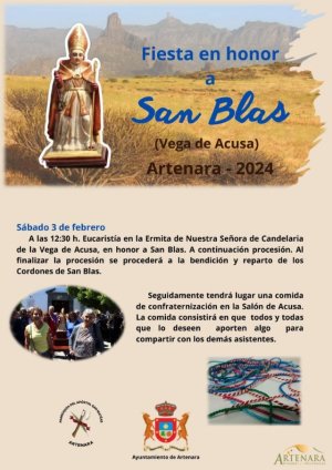 Artenara: Fiestas en Honor a San Blas 2024