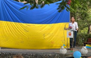La Asociaci&oacute;n de Ucranianos en Canarias celebra su independencia, unida en Agaete