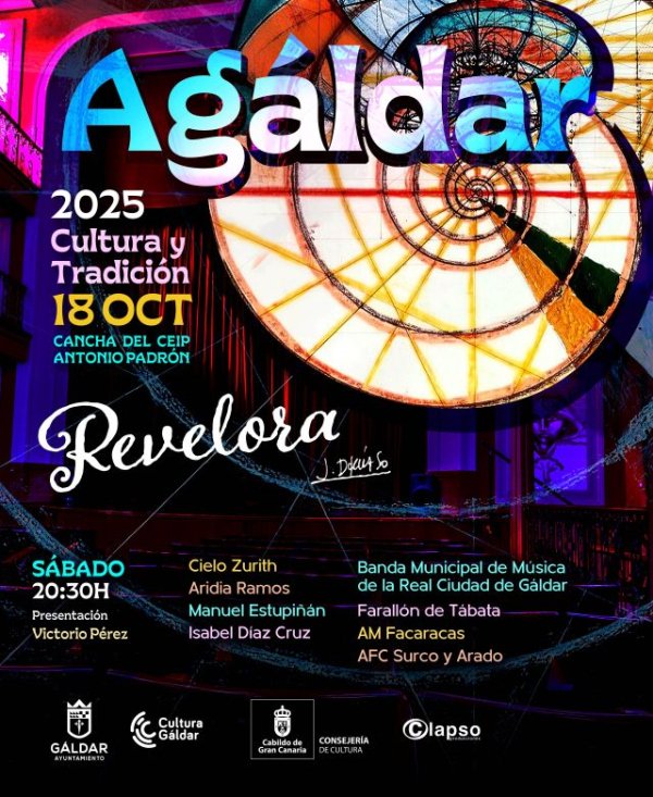 Gáldar: El Festival Agáldar Cultura y Tradición regresa el sábado 18 de octubre a la Cancha del CEIP Antonio Padrón