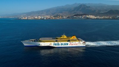Fred. Olsen Express espera m&aacute;s de 75.000 pasajeros en el puente de diciembre
