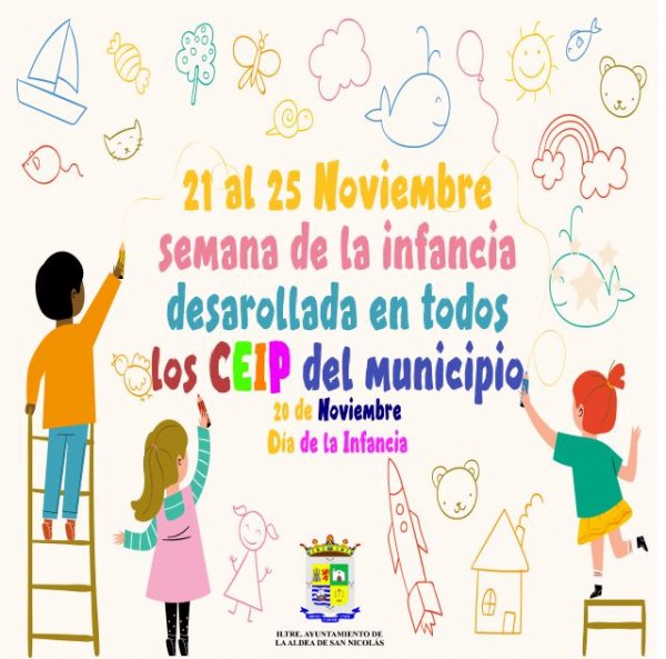 La Aldea celebra el Día Internacional de La Infancia con actividades deportivas, animación musical y juegos de psicomotricidad