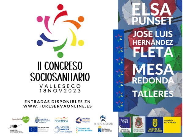 II Congreso Sociosanitario de Valleseco destinado a la salud mental