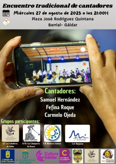 Gáldar: Quinta edición del Encuentro Tradicional de Candores de Los Cebolleros en Barrial