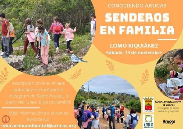 ‘Senderos en Familia’ propone una caminata por Lomo Riquiánez