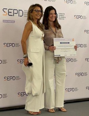 El HUC recibe el premio a mejor comunicación en Gastroenterología Clínica en el Congreso de la Sociedad Española