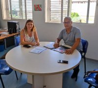 La Aldea: La concejala de Comercio se re&uacute;ne con la Asociaci&oacute;n de Empresarios