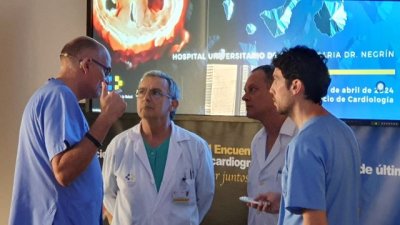El Doctor Negr&iacute;n re&uacute;ne a una treintena de expertos en intervencionismo sobre cardiopat&iacute;a guiado por ecocardiograf&iacute;a