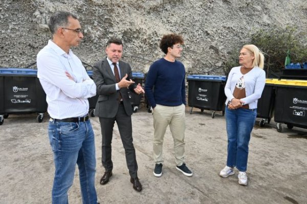 El Ayuntamiento de G&aacute;ldar renueva su flota de contenedores con una inversi&oacute;n de 700 mil euros