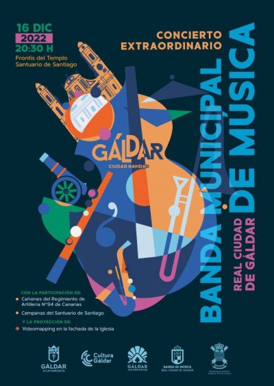 La Banda Municipal de M&uacute;sica de la Real Ciudad de G&aacute;ldar ofrecer&aacute; este viernes un hist&oacute;rico concierto