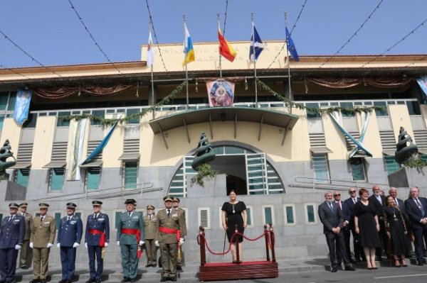 El Mando Militar de Canarias participa en el día grande de las fiestas en honor a Nuestra Señora la Virgen de Candelaria
