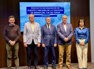 El Cabildo culmina el proyecto para el ensanche de la vía y del puente de Miraflor, en la carretera de Teror