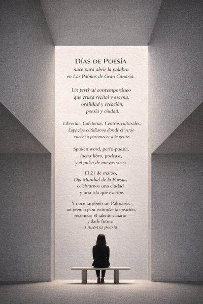 El festival D&iacute;as de Poes&iacute;a pospone parte de su programaci&oacute;n por la alerta meteorol&oacute;gica