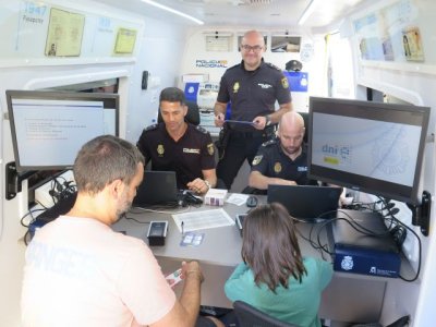 La Unidad M&oacute;vil de la Polic&iacute;a Nacional para tramitar el DNI y el Pasaporte vendr&aacute; a Gu&iacute;a nuevamente en abril, mayo y junio