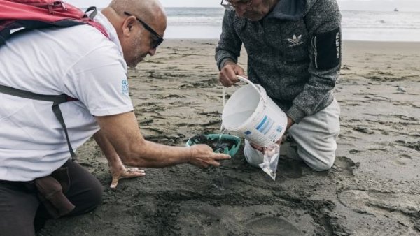 Ecoáreas Mardetodos y Precious Plastic retiran 50 kilos de residuos en una limpieza en la Playa de La Laja