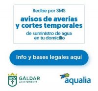 G&aacute;ldar y Aqualia ponen en marcha la campa&ntilde;a &lsquo;Facilita tu n&uacute;mero&rsquo;, un servicio de avisos de aver&iacute;as y cortes de agua por SMS