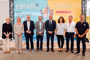La XI Feria Internacional del Mar se celebra en el entorno del muelle de cruceros en Santa Catalina