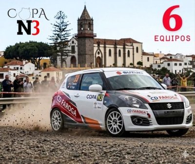 Automovilismo: La emoción de la Copa N3 arranca motores en el 42º Rallye Villa de Santa Brígida