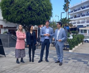 Turismo de Canarias y el Ayuntamiento inician varias obras en Los Gigantes por valor de 1.550.000 euros