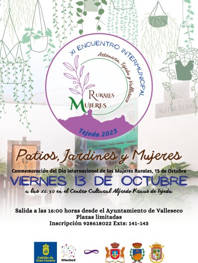 Valleseco se prepara para participar en el XI Encuentro Intermunicipal de Mujeres Rurales