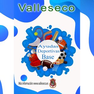 Convocatoria de ayudas al deporte base en Valleseco