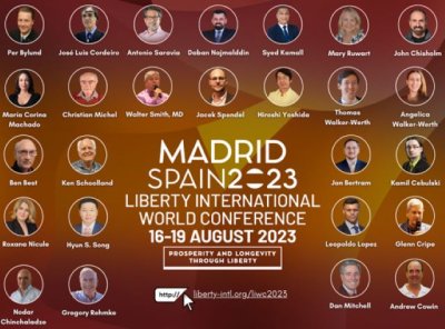 37ª Liberty International World Conference 2023, Miércoles 16 de agosto, Auditorio Ateneo de Madrid