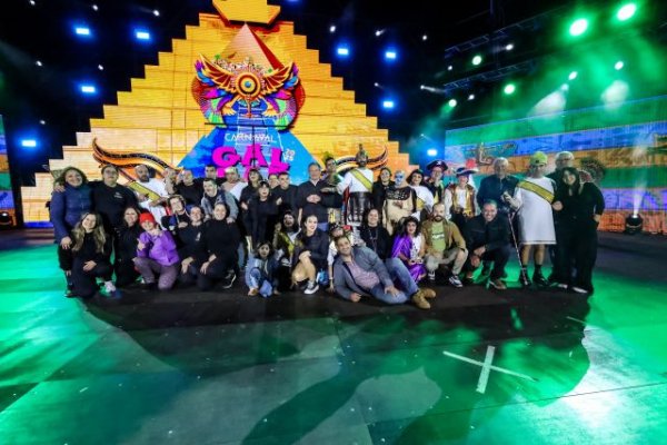 El Centro Ocupacional de Valleseco al Carnaval de los Juegos Olímpicos de Las Palmas de Gran Canaria