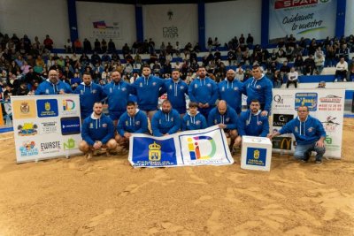 Lucha Canaria: El Unión Agüimes vence al Guanarteme y es líder en solitario de la Copa Fundación La Caja de Canarias de Segunda Categoría