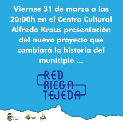 Tejeda: Presentación del nuevo proyecto que cambiará la historia de nuestro municipio