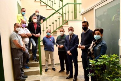 Los grupos pol&iacute;ticos del Ayuntamiento de G&aacute;ldar y Sindicatos cuentan desde hoy con sede institucional