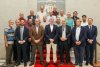 Clavijo celebra con la selecci&oacute;n juvenil de f&uacute;tbol de Las Palmas el 50 aniversario de su t&iacute;tulo nacional