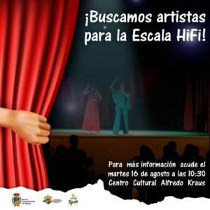 Tejeda busca Artistas para su Escala HiFi de las Fiestas en Horno a la Virgen del Socorro 2022