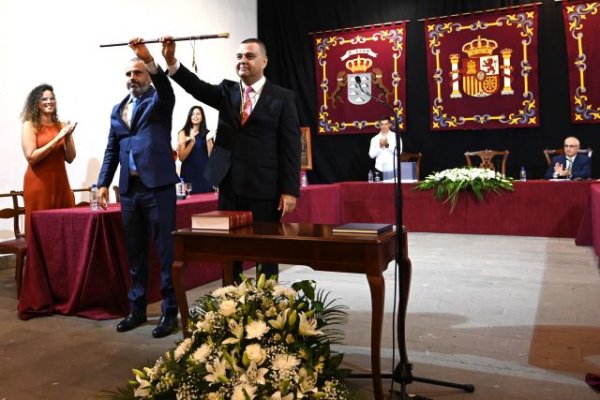 Pedro Rodríguez fue proclamado hoy Alcalde de Santa María de Guía por cuarta vez