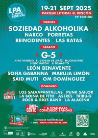 Festival LPA B&M Del 19 al 21 de septiembre en Parque Litoral el Rincón (Gran Canaria)