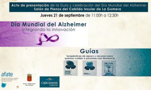 La Gomera: El Cabildo acoge la presentación de guías de cuidados por el Día Mundial del Alzheimer